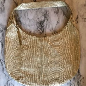 Devi Kroell for Target gold handbag